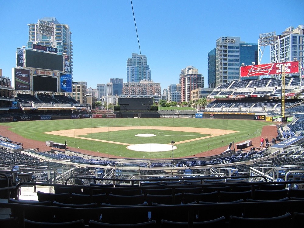 View from Padres Premier Club Seats